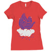 doves in mourning Ladies Fitted T-Shirt