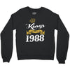 kings are born in 1988 Crewneck Sweatshirt
