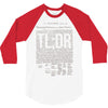 political illiteracy 3/4 Sleeve Shirt