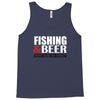 fishing and beer Tank Top