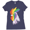 rooster pride Ladies Fitted T-Shirt