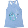 shark attack!!! Racerback Tank