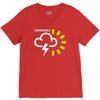 weather forecast symbol V-Neck Tee