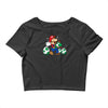 mario alien (2) Crop Top