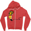 pencil monster Zipper Hoodie