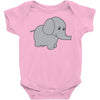 elephant cute Baby Bodysuit