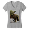 Yoda Do Or Do Not T-Shirt Women's V-Neck T-Shirt