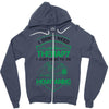I Don't Need Therapy Just to Go Mountaining Zipper Hoodie