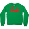latina power with heart Crewneck Sweatshirt