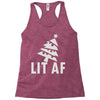 lit af Racerback Tank