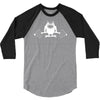 monster weightlifting 3/4 Sleeve Shirt