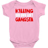 killing our own aint gangsta Baby Bodysuit