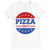 pizza 2017 Ladies Fitted T-Shirt