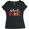 School Nurse Women's Triblend Scoop T-shirt