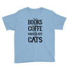 read books drink coffee eat chocolate pet cats Youth Tee