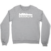 brooklyn city skyline silhouette Crewneck Sweatshirt