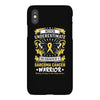 Never Underestimate the Strength of a Sarcoma Cancer Warrior iPhoneX