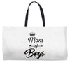 mom of boys Weekender Totes