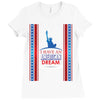 I Have an American Dream Ladies Fitted T-Shirt