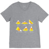 candy corn are triangles V-Neck Tee