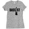 bass guitar Ladies Fitted T-Shirt