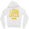 poof movie batman Zipper Hoodie