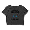 sarcastic comment loading Crop Top