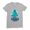 reptar on ice Ladies Fitted T-Shirt