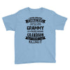 Super Cool Grammy Of A Freaking Awesome Grandson Youth Tee
