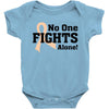 No One Fights Alone Baby Bodysuit