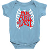 from first to last Baby Onesie