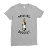 Drinking Buddies Ladies Fitted T-Shirt