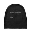 nobody Baby Beanies