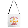 This Girl Loves Her German Shepherd Adjustable Strap Totes