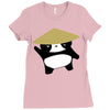panda2 Ladies Fitted T-Shirt