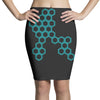 six hexagonal best trending Pencil Skirts