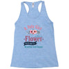 A July Girl Like A Flowers Racerback Tank