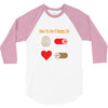 How To Live A Happy Life 3/4 Sleeve Shirt