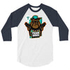 team dog 3/4 Sleeve Shirt
