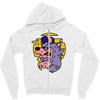 loup de cartoon Zipper Hoodie