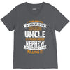 Super Cool Uncle Of A Freaking Awesome Nephew V-Neck Tee