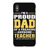 proud dad of a freaking awesome teacher. (yes she bought me this). fat iPhoneX