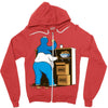 bad diet Zipper Hoodie