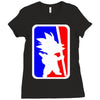 son goku  fun Ladies Fitted T-Shirt