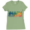 jake paulers colorful Ladies Fitted T-Shirt
