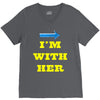 i am with her V-Neck Tee