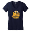 i love food Women's V-Neck T-Shirt