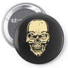 dead halloween head Pin-back button