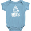 Keep Calm And Let Clarence Handle It Baby Onesie