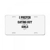 gay pride parade lgbt lesbian gay bi trans queer pan light.1 License Plate